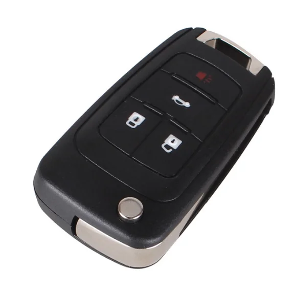 SPCFOR откидной Складной Дистанционный Автомобильный ключ для Chevrolet для Cruze Epica Lova Camaro Impala 2 3 4 5 Кнопка HU100 лезвие - Количество кнопок: 4 Кнопки