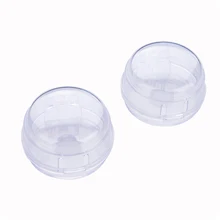 2PCS Removable Translucent Stove Knob Cover Non Toxic Gas Cooker Easy Install Baby Safety Practical Protection Kitchen Home Care