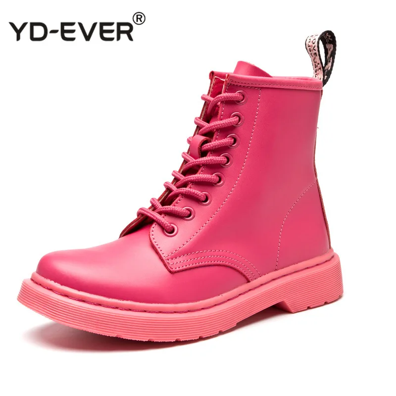 Suede Leather Women Boots Military Shoes Botas Feminina Female