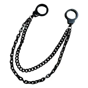 

Double-layer Pants Chain Trend Men Women Jeans Fashion Accessories Punk Metal Personality Waist Chains