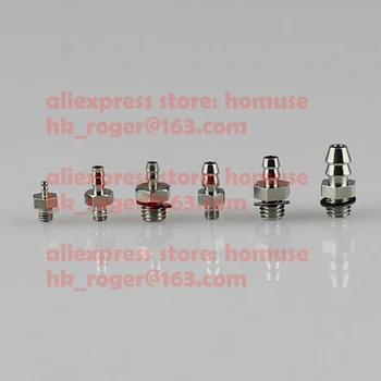 

m3 m4 m5 m6 G1/8 AU Copper pneumatic quick tube micro straight connector Pagoda-Shape 2 3 4 5 6 mm tube Connectors straight type