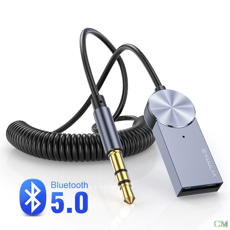 Baseus Aux Bluetooth Adapter Dongle Cable 3.5mm Jack Aux Bluetooth 5.0