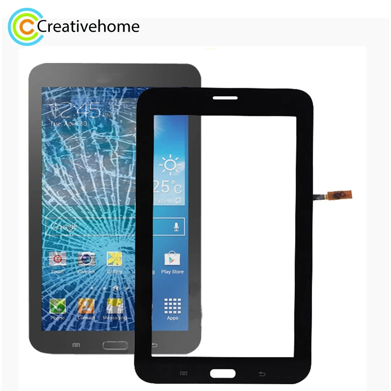Высококачественная сенсорная панель дигитайзер для Galaxy Tab 3 Lite 7 0/T111 (черно-белый) |