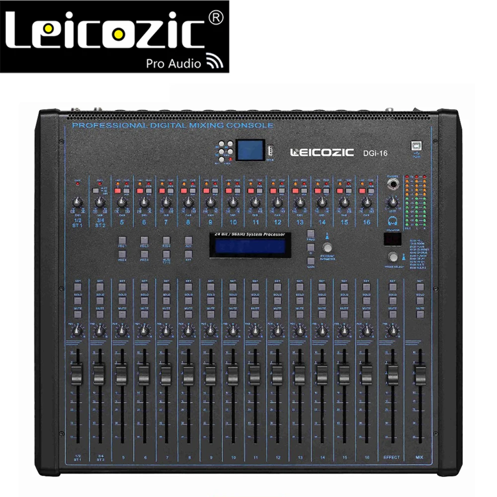 Leicozic 16 Kanal Digital Mixer Studio Live DGI16 Audio Digital Studio Mixer Rack Montierbar Kompakte mit aufnahme für bühne Leicozic 16 Kanal Digital Mixer Studio Live DGI16 Audio Digital Studio Mixer Rack Montierbar Kompakte mit aufnahme für bühne