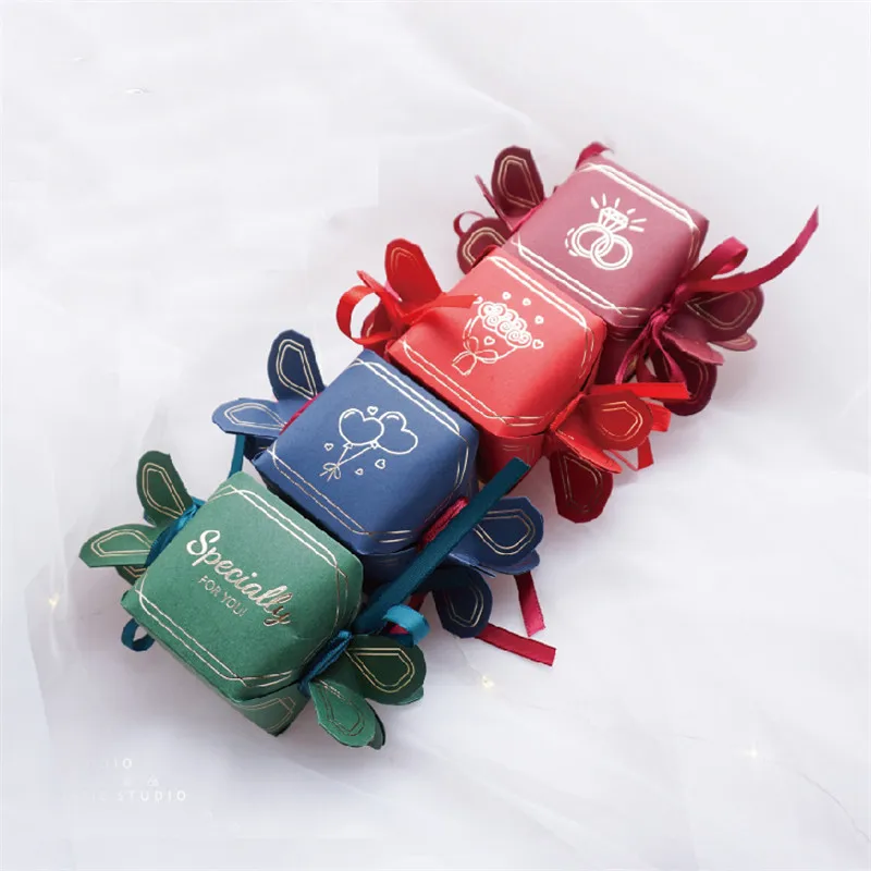 

10pcs newest arrived sugar shape gift packaging delicate special design jewelry storage 6*6*6cm wedding high-quality beauty box