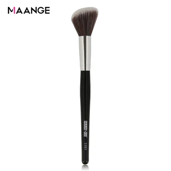 

MAANGE 1Pcs Angled Blush Makeup Brush Contour Blusher Face Cheek Nose Loose Power Foundation Cosmetic Make Up Brushes Tools New