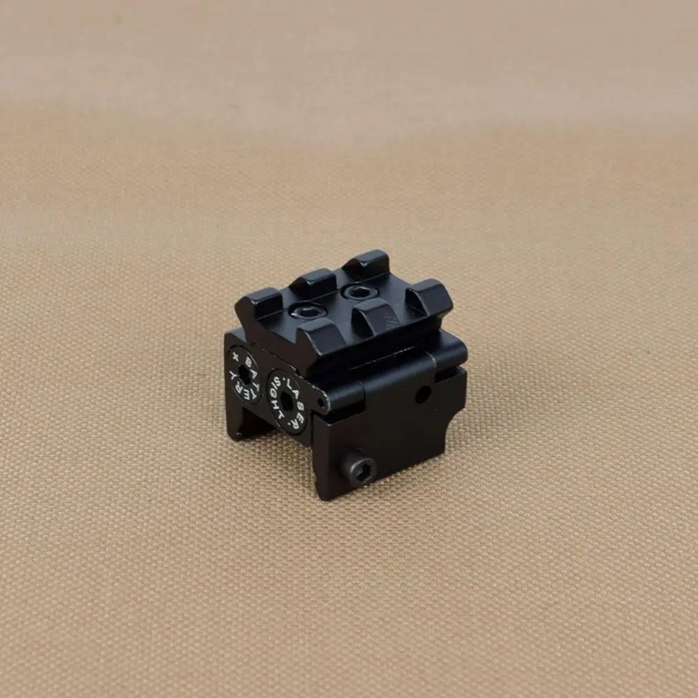 Tactical Mini Adjustable Compact Red Dot Laser Sight For Glock 1911 Pistol Rifle Hunting Laser Sight Fit 20mm Picatinny Rail-2