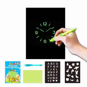 

A3/A4/A5 LED Luminous Drawing Board Graffiti Doodle Drawing Tablet Magic Draw With Light-fun Fluorescent Pen Educational Toy
