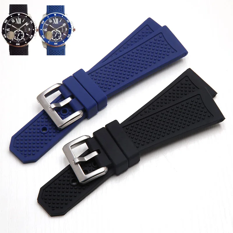 Ремешок для часов из силиконовой резины 23/24 мм|Ремешки часов| |