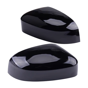 

1 Pair Car Gloss Black Side Door Wing Mirror Cover Cap fit for Ford Focus MK3 2012 2013 2014 2015 2016 2017 2018