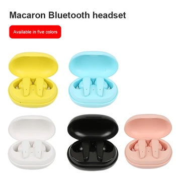 

New TWS Bluetooth Earphone 5.0 True Wireless Headsets With Mic Handsfree Earphone For Xiaomi Redmi Earphone Stereo Sport Earbuds