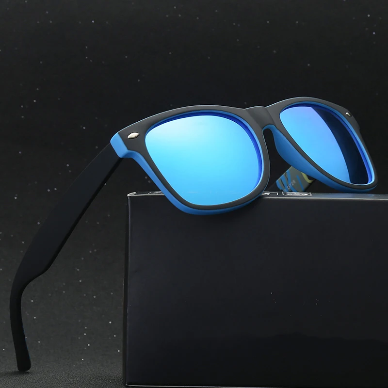 

Simvey Classic Retro Rivet Polarized Sunglasses for Women Men Brand Style Square Mirrored Lens Sun Glasses 100% UV Protection
