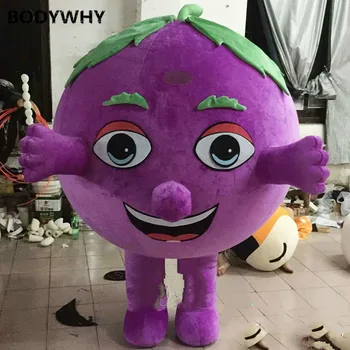 

NEW Advertising Inflatable Grape Fruit Cartoon Doll Clothes Plush Cosplay Walking Performance Doll Clothes