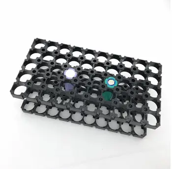 

15pcs/lot MasterFire 5*10 18650 Batteries Spacer Radiating Holder Bracket Black Plastic Battery Storage Box Holder Brackets