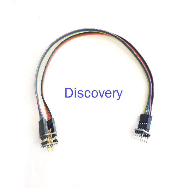Burn Test Probe Pogo Pin 1.27 Chip SOP WSON SOIC VSOP SPI FLASH 8P With Cable 30cm