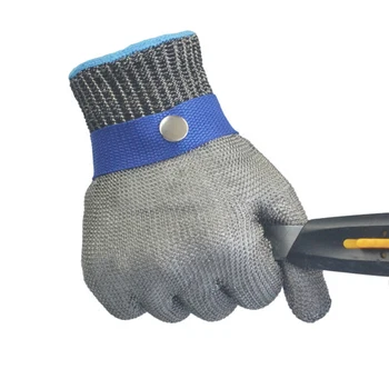 

Fishing Gloves High-strength Grade Level Safety Anti Cut Gloves Kitchen Cut Resistant Gloves for Fish Meat Cutting Safety Gloves
