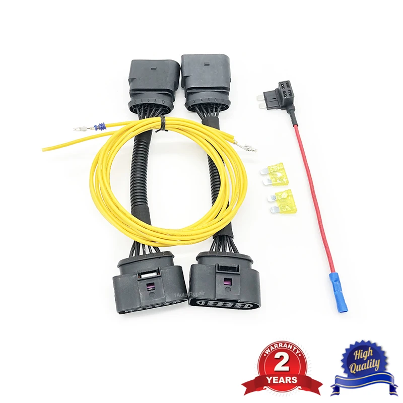 Wire Harness Connector for VW Transporter T5 Headlight Conversion T5.1 T6 Facelift Adaptor Harness Upgrade