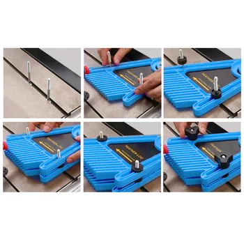 

Woodworking Featherboards kit Multi-purpose Table Miter Plastic Sliders
