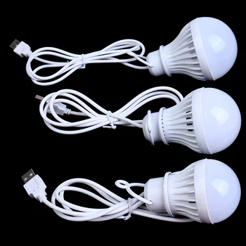 

Portable Lantern Camp Lights USB Bulb 3W/5W/7W Power Outdoor Camping Multi Tools