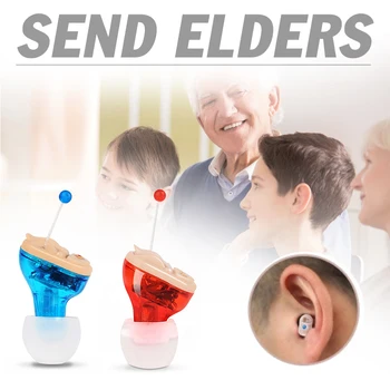 

Mr Smallest CIC Ear AIDS Micro Mini Invisible Hearing AID Inner Ear Deaf Aid Low Noise Hearing Device Digital Tone Audifono 1