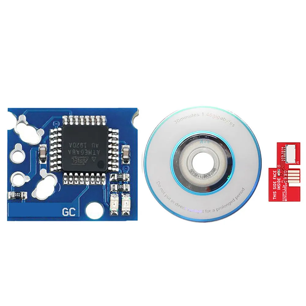 3 шт./компл. чип SD2SP2 адаптер карты Micro SD мини диск DVD наборы для NGC аксессуары