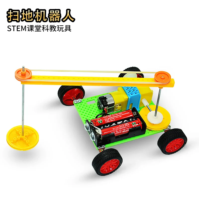 

DIY Electric Sweeping Robot Young STUDENT'S Science And Technology Small Production Accessories Stem Scientific And Educational