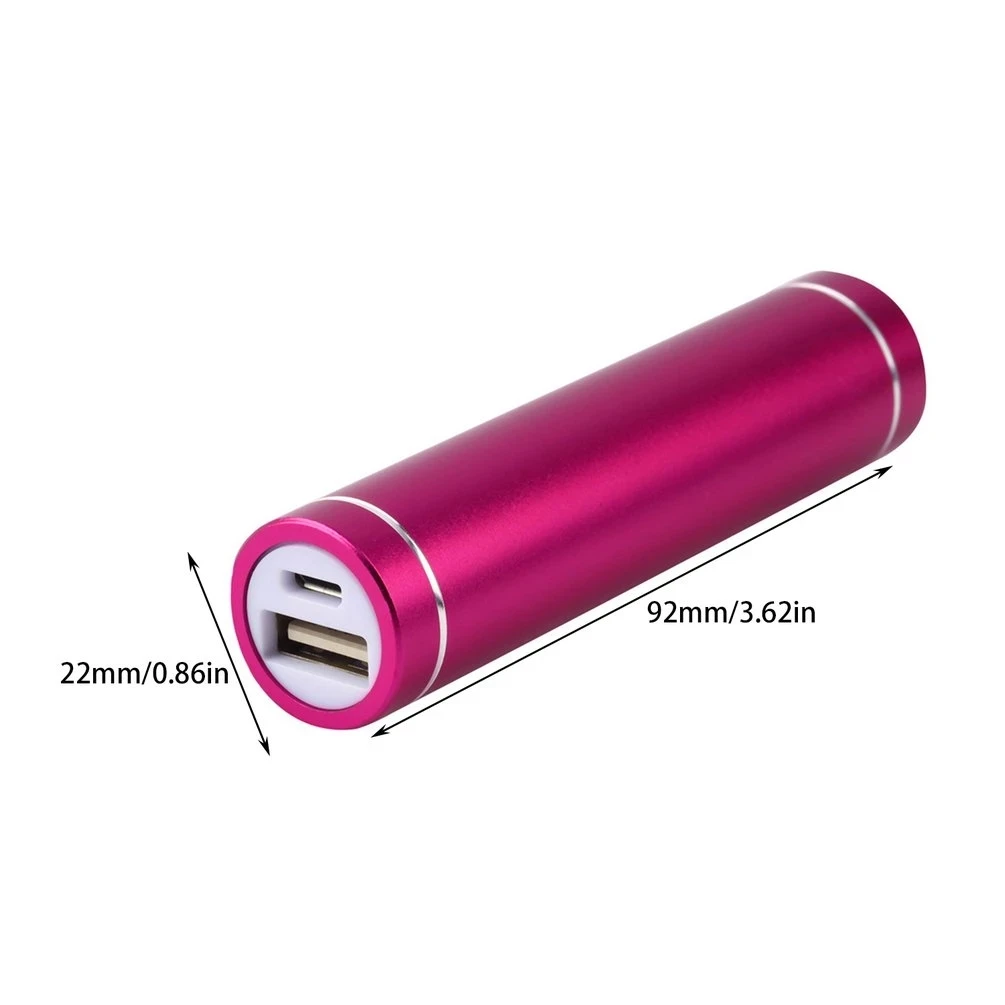DIY Powerbank Case power bank shell Portable USB Mobile Power Bank Charger Box 18650 Battery Case 1pc powerbank case
