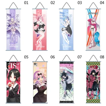 

Japanese Anime Poster Hatsune Miku Wall Scroll Home Decor Cosplay Japanese Cartoon Decorative Poster