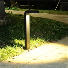 10 Вт 15 Вт наружный светодиодный светильник для сада, крыльца, газона, водонепроницаемая стойка, столбик, ландшафтный светильник, коридор, путь, забор, светильник