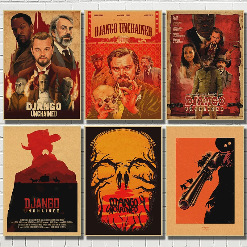 Django movie poster print 