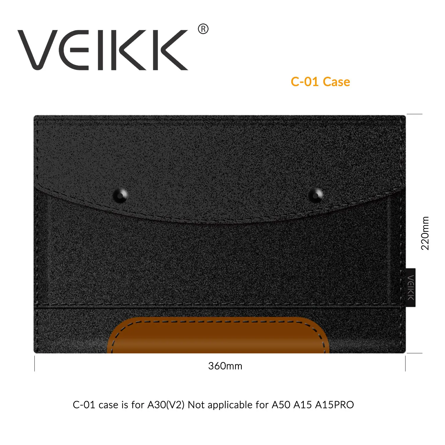 VEIKK Graphic Tablet Case C01 For A30 Drawing TabletDigital Tablets
