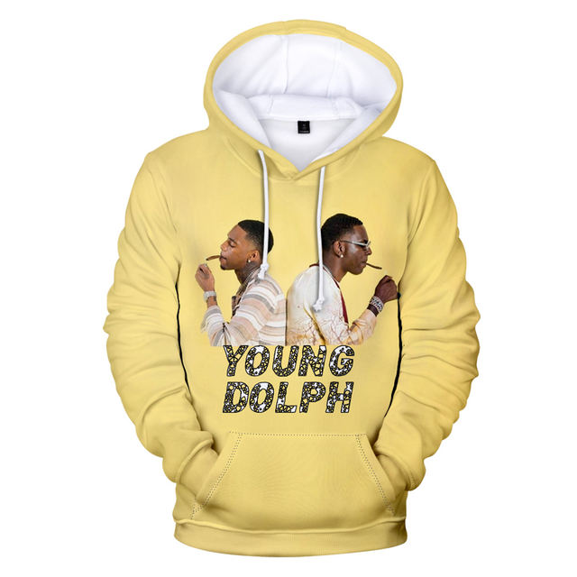 YOUNG DOLPH THEMED 3D HOODIE