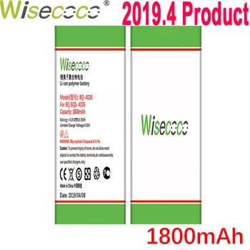 

WISECOCO 1800mAh BQ-4026 Battery For BQ BQS 4026 Mobile Phone In Stock Latest Production High Quality Battery+Tracking Number