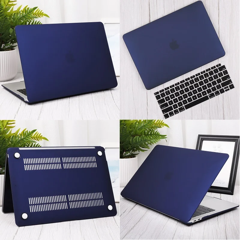 Матовый и Кристальный жесткий чехол + для клавиатуры 2020 Macbook Pro 13 15 TouchBar A2251 A1990 Air