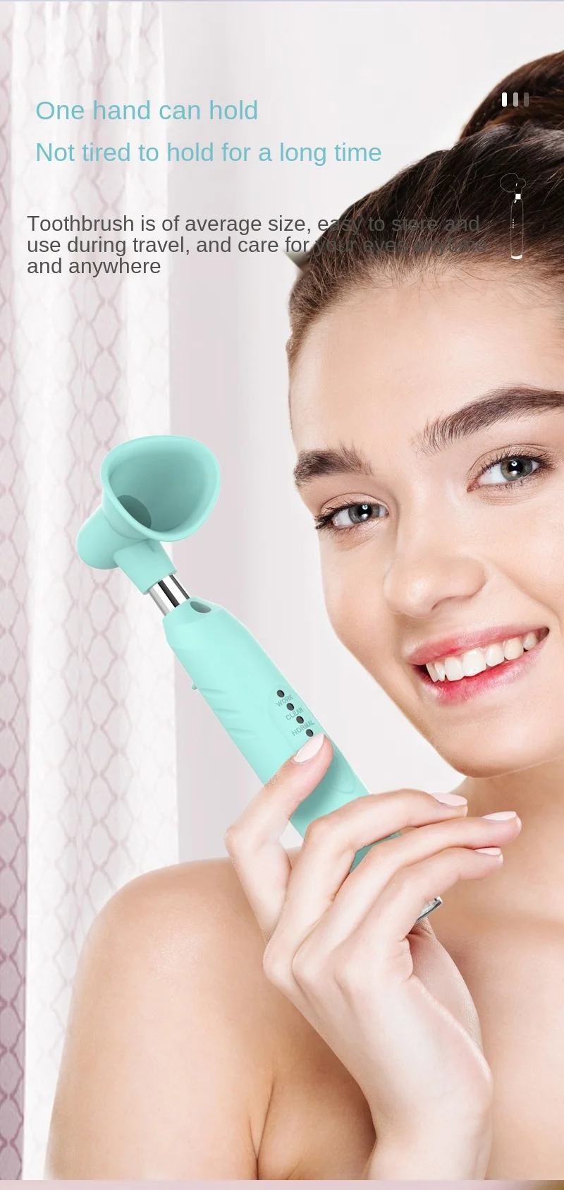 Electric Eyewash Massager Vibration Instrument Anti Wrinkle Eye Massage Stick Dark Circle Removal Aging Eyes Care Portable USB Electric Eyewash Massager Vibration Instrument Anti Wrinkle Eye Massage Stick Dark Circle Removal Aging Eyes Care Portable USB