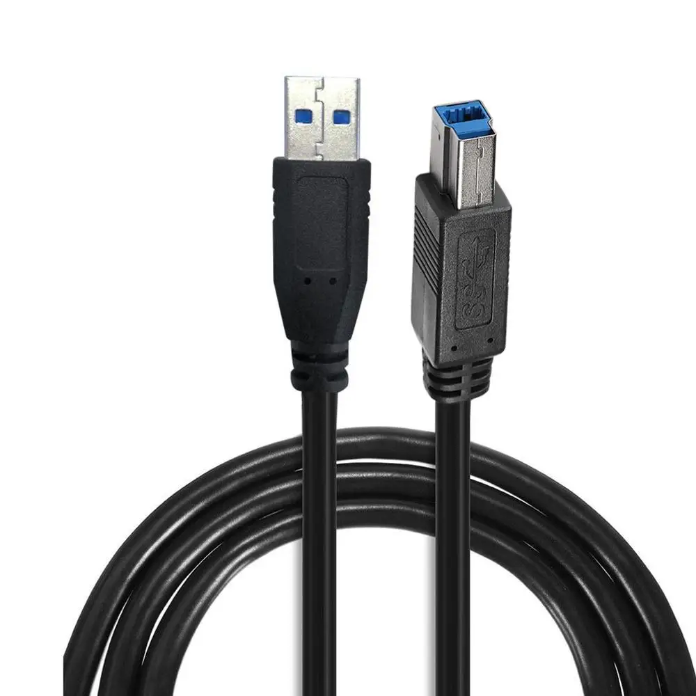 Премиум принтеры/сканеры кабель для передачи данных 10 футов Superspeed USB 3,0 тип A мужской в B Мужской кабель для принтеров/сканеров