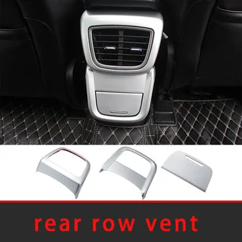 

For Lincoln MKX 2015-2020 chrome matt rear row vent molding trim