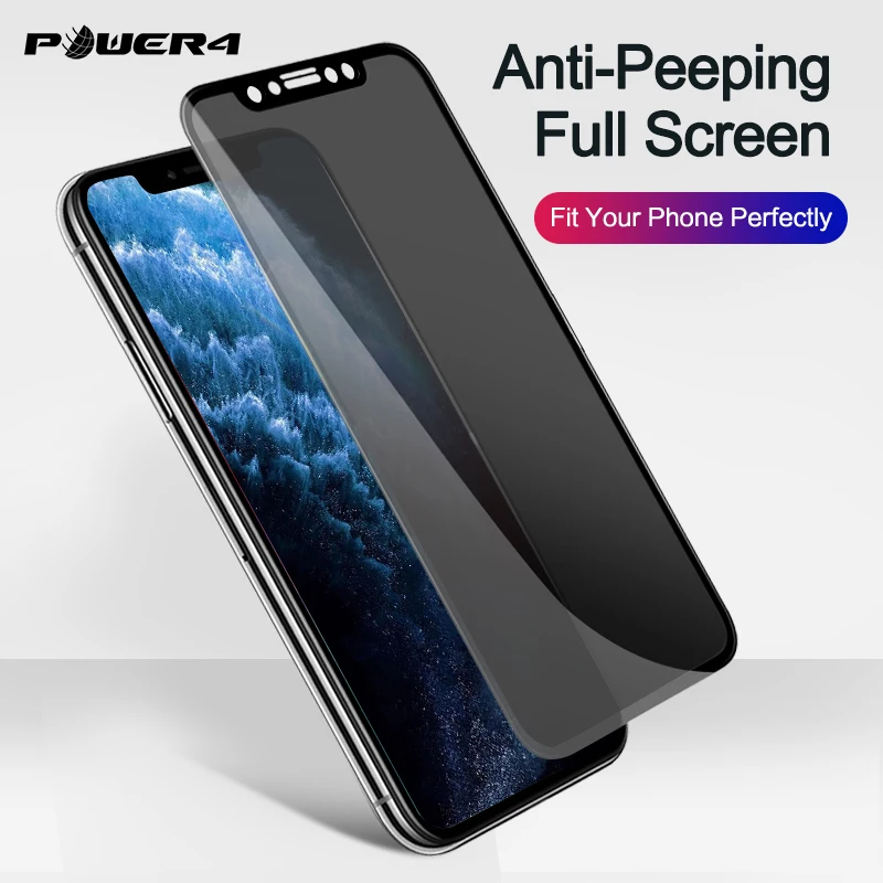 Фото Противошпионская защита экрана Power4 0 15 ММ полное покрытие для iPhone X XR XS Max Противошпионская защита экрана Power4 0 15 ММ полное покрытие для iPhone X XR XS Max