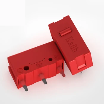 

Kailh Micro Switch 60m Life Gaming Mouse Micro Switch 3 Pin Red Dot Used On Computer Mice Left Right Button Kailh Gm Red