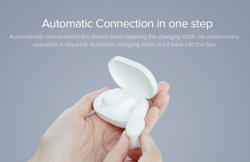 Xiaomi mi AirDots TWS Bluetooth наушники беспроводные наушники-вкладыши гарнитура с mi c и зарядной док-станцией Молодежная версия