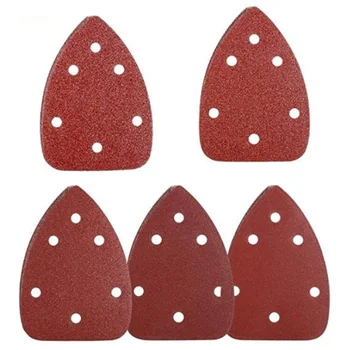 

New es-Formed Abrasive Paper,es-Formed Sanding, 120Pieces 24X (P60 / 80/120/180/240), Suitable for All Sanders