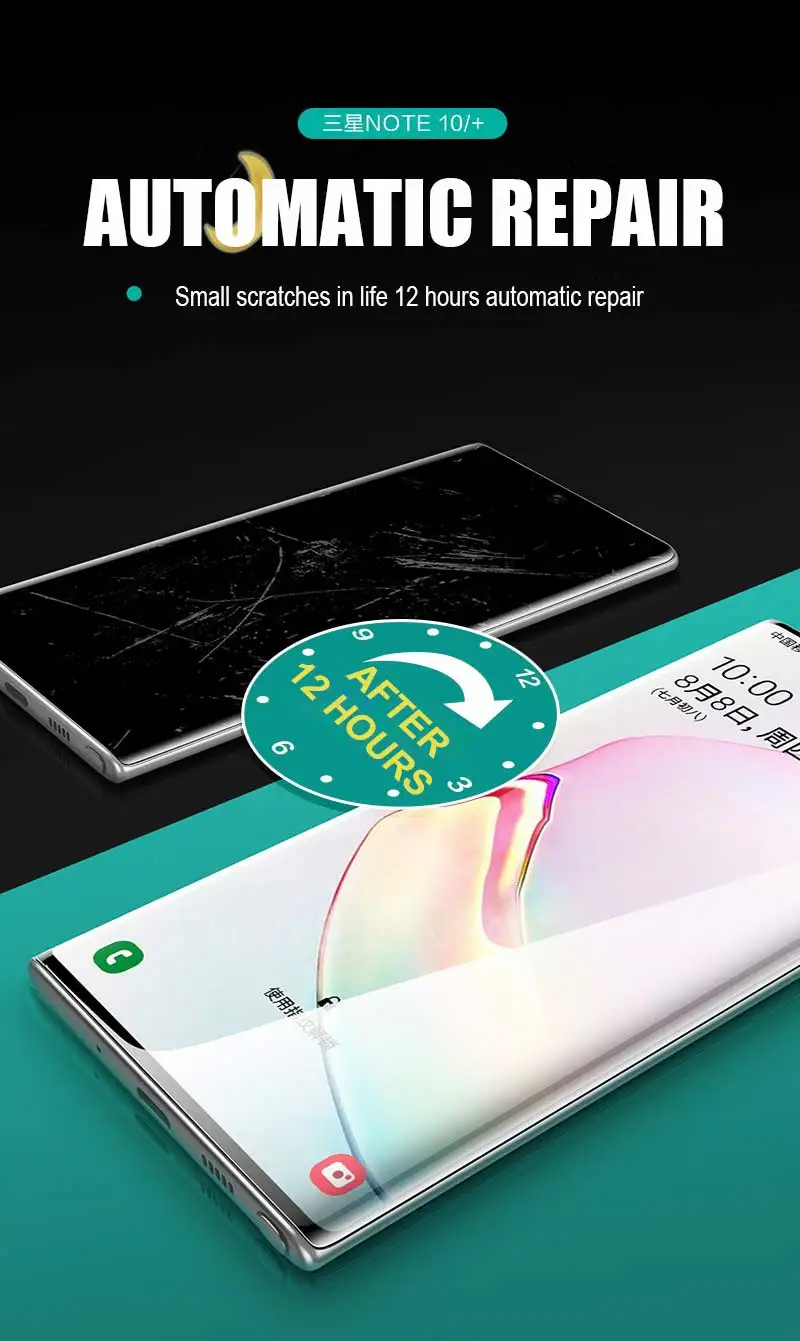 4-1 шт Защитная пленка для samsung Galaxy Note 10 S9 S8 S10 Plus Защитная пленка для экрана S10e Note 8 9 мягкая Гидрогелевая пленка