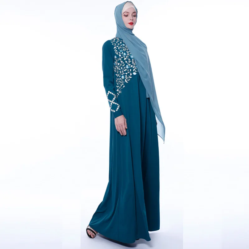 FRIJUDEA 2019 Для женщин Абая, для мусульман платье Кафтан Исламская Костюмы платье из Дубая длинное женское платье
