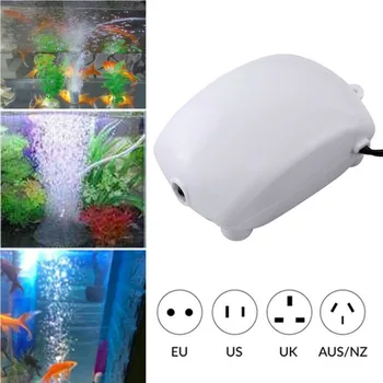 

Aquarium Air Pump Ultra Silent Fish Tank Oxygen Pump Air Aerator Pump For Fishes