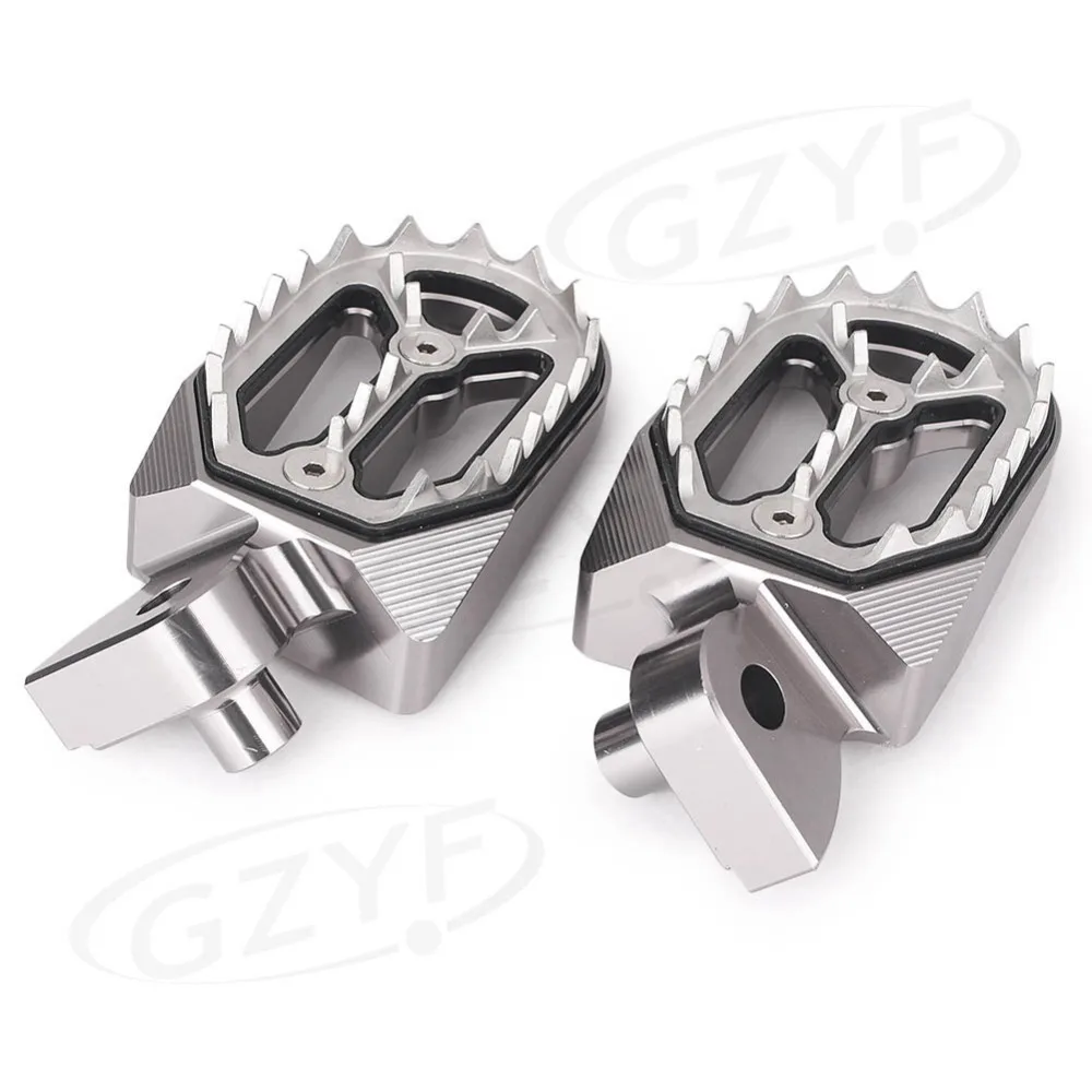 Для YAMAHA YZ85 YZ125 YZ250 YZ250F WR250F YZ450F Байк подножки для ног острые зубы подножки аксессуары для мотоциклов Al