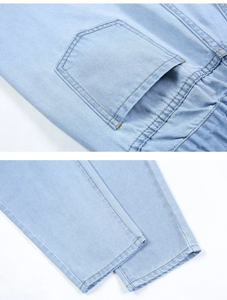3154 синие черные бежевые повседневные карандашный гаремный джинсы женские джинсы с эластичной талией женские свободные джинсы длиной до щиколотки женские летние джинсы