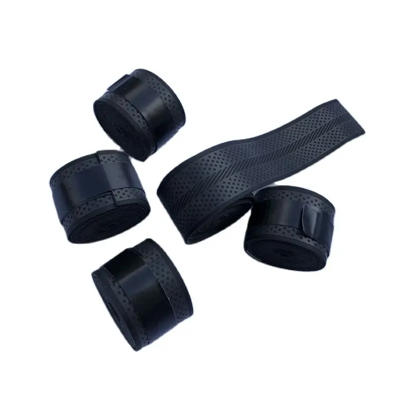 10 pcs Black color pressure point tennis Grip,Anti-Slip badminton Overgrips,tennis racket overgrips