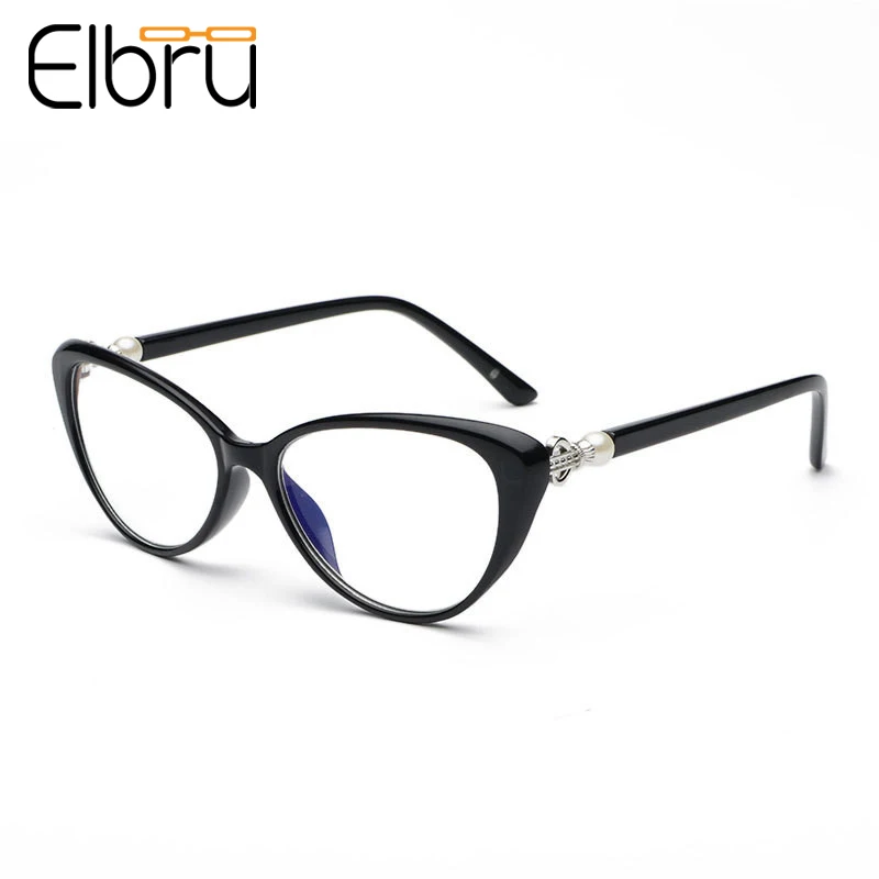 

Elbru Ultralight Anti-blue Light Cat Eye Reading Glasses Women Comfort Full Frame Magnifying Presbyopia Eyewear +1.0to4.0