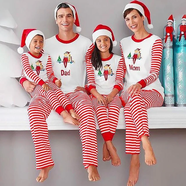 Family Look Pajamas Sets Matching Clothes  Matching Mommy Pajamas - New  Family Look - Aliexpress