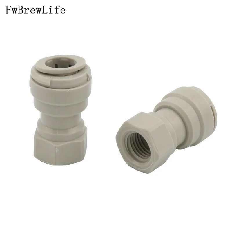 Push In Pneumatic Quick Fitting Connector 8MM(517) X FFL (TO FIT MFL Ball Lock DISCONNECTS 716 - 20UNF)